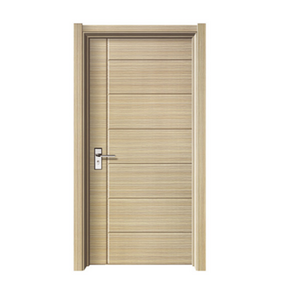 New Interior Room Water Proof Door Design WPC Solid Wooden Doors With accessories