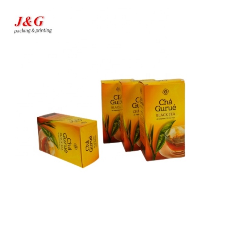 Custom shipping packaging boxes with logo tea gift box set tea box packaging