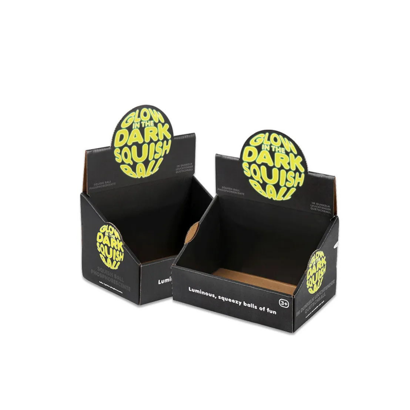 Custom logo packaging counter display box Shelf Ready counter top PDQ ...