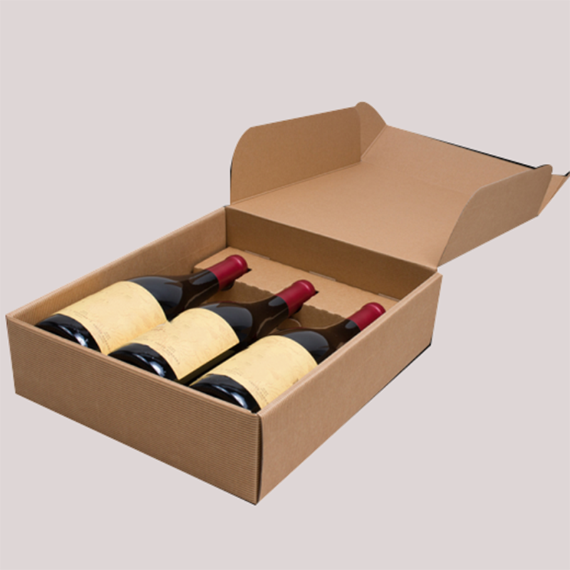 Low Price China Wholesale High Quality Wine Beer Beverage Box Packaging With Insert