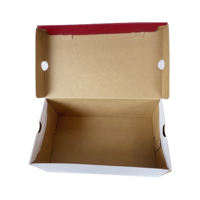 Corrugated packaging boxes custom shipping mailing box empty shoe boxes