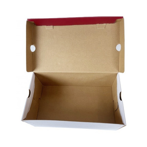 Corrugated packaging boxes custom shipping mailing box empty shoe boxes