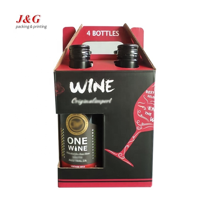 Recyclable kraft shipping box juice milk paper box carton wine gift box packaging