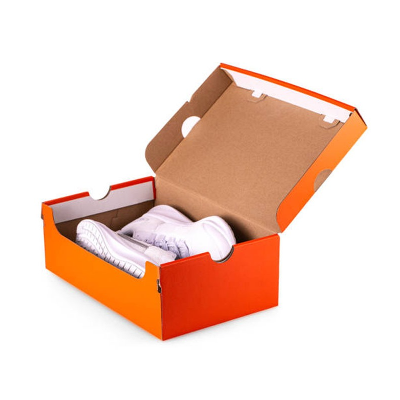 China wholesale corrugated mailer shipping package boxes shoe box storage with logo custom