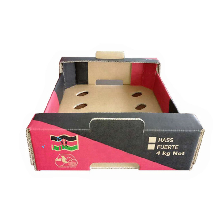 Manufacturer Luxury  Custom Logo Vegetable Fruits Packaging Carton Cardboard Cherry Tomato Banana Orange Grape Fruit Box