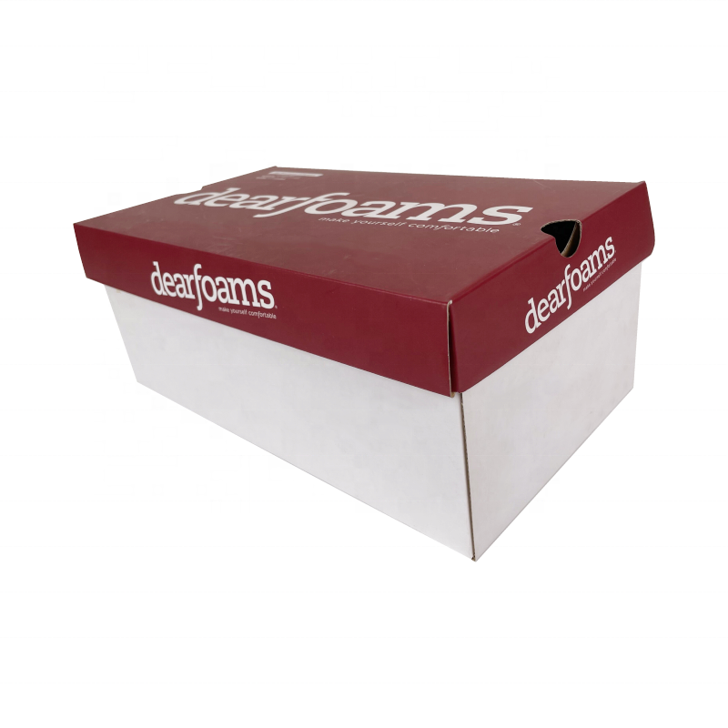 Corrugated packaging boxes custom shipping mailing box empty shoe boxes