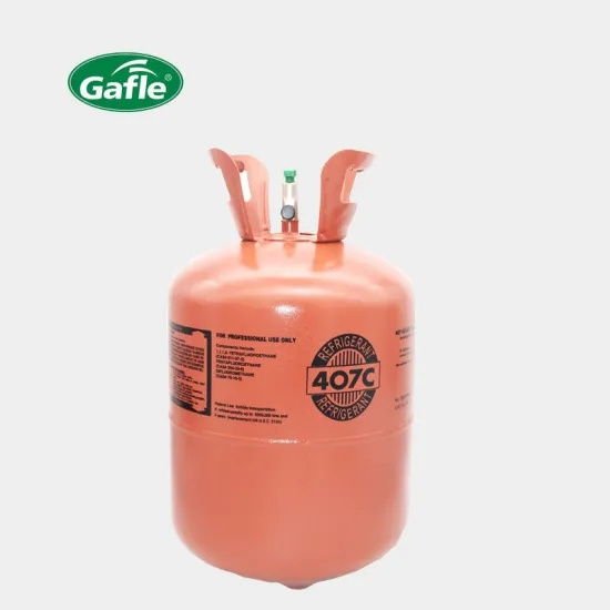 Gafle 11.3kg  Factory Price High Purity Air Conditioner Cooling R407c Refrigerant Gas