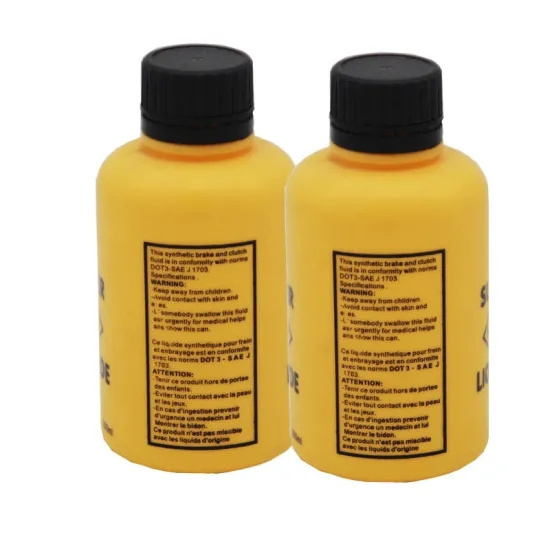 250 ml  High Quality Synthetic Brake Fluid DOT3 for All Common Car Models