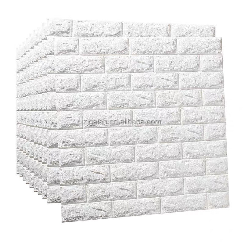 Foam Brick Wallpaper/3d Wall Panel Pvc Ceiling Tiles Wall Panels and Boards