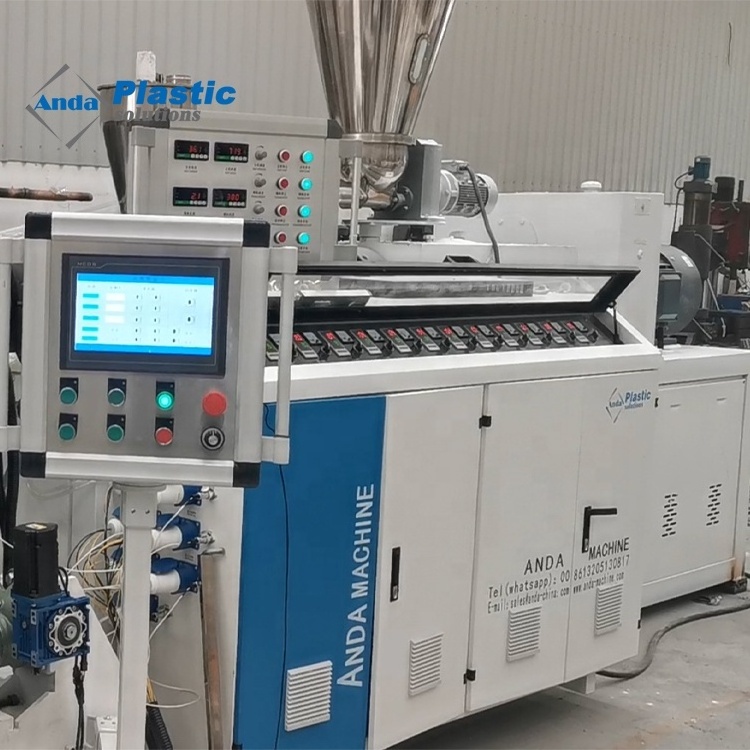 Pvc Edge Band Tape Production Extrusion Line With Calender Cooling Making Machine