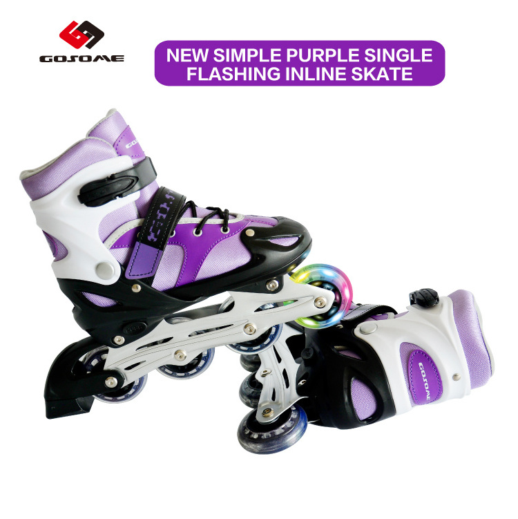 Adjustable 4 PVC Wheel Roller Skating Shoes High Quality Hot Quad Inline Skate for Sale Cheap Price Wholesale Professional Kids