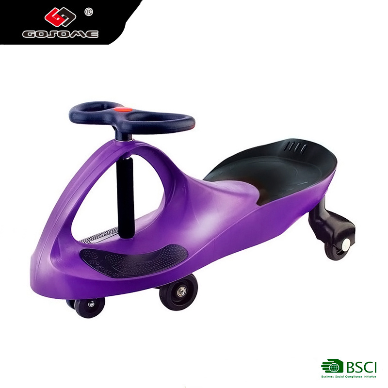 GOSOME New Style High Quality with Many Choose Swing Twist Wiggle Car for Kids Ride on Toy Big Comfortable Seat 4 Pcs/ctn 120KGS