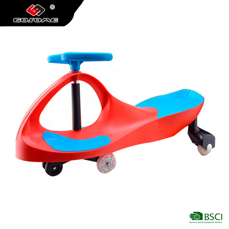 Gosome Children Swing twist Car with CE competitive price wiggle car for kids