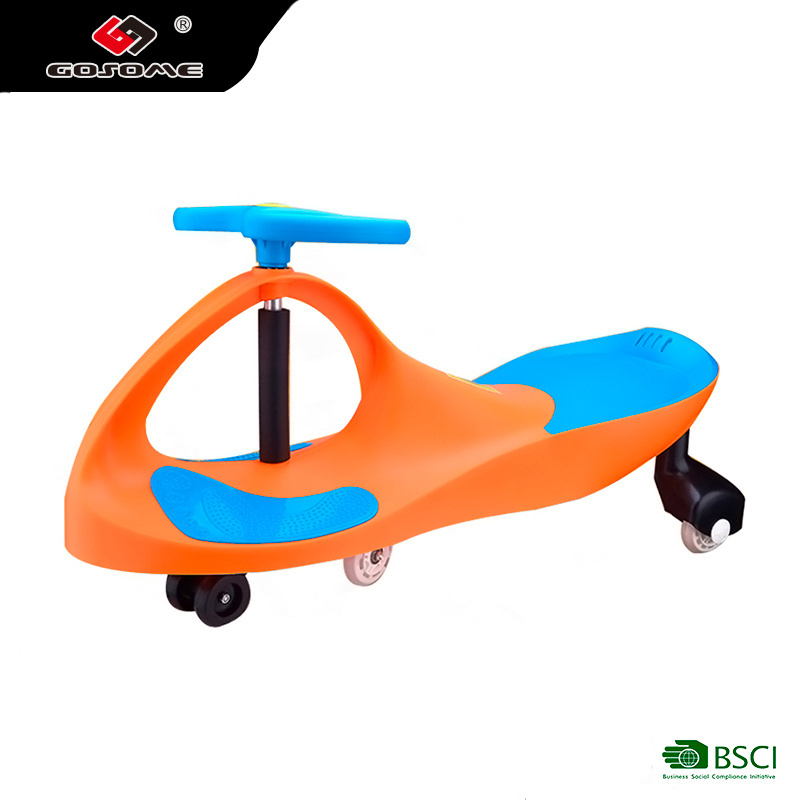 Gosome Children Swing twist Car with CE competitive price wiggle car for kids