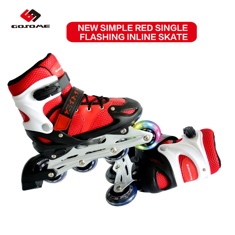 Adjustable 4 PVC Wheel Roller Skating Shoes High Quality Hot Quad Inline Skate for Sale Cheap Price Wholesale Professional Kids