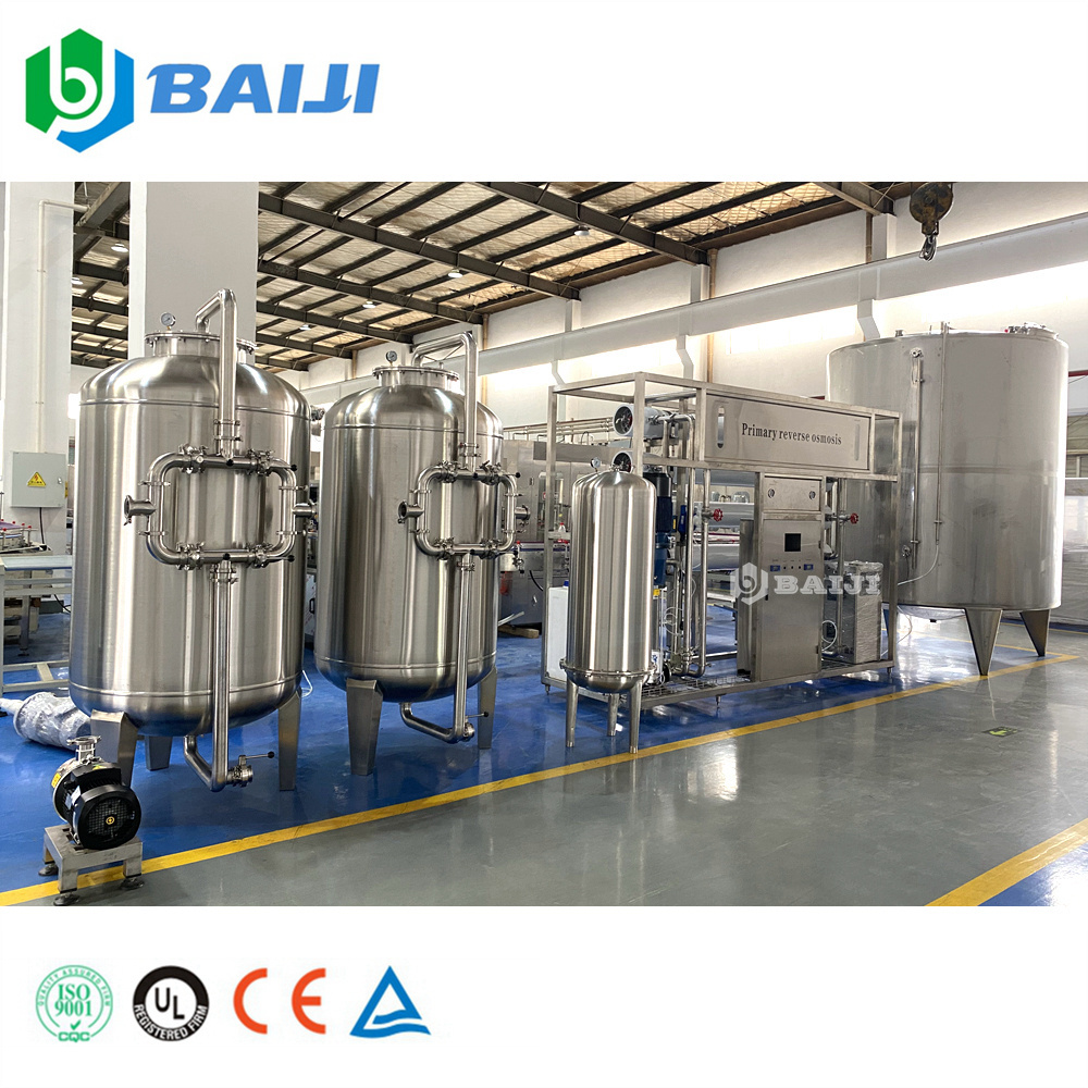 Automatic bottled drinking water making equipment / pure water bottling machine / mineral water filling plant price