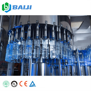 Automatic bottled drinking water making equipment / pure water bottling machine / mineral water filling plant price