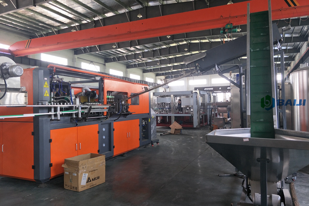 Fully automatic small plastic pet bottle blowing moulding machine equipment plant