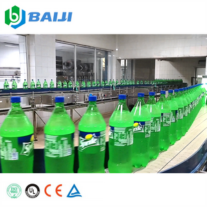 Automatic PET bottle soda water beverage carbonated soft drink bottling filling machine