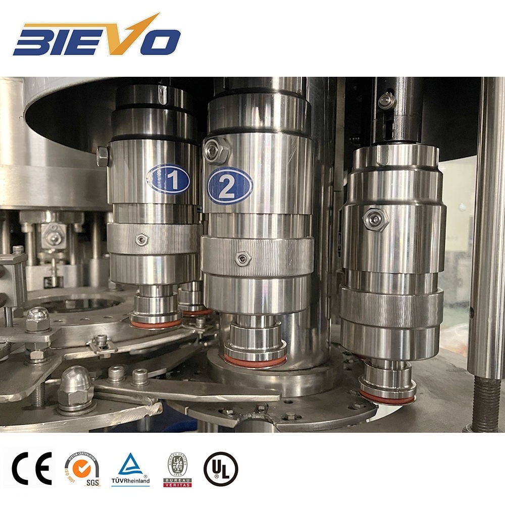 Carbonated Filling Production Line Carbonated Bottling Machine Energy Drink Carbonated Soda Soft Drink Filling Machine