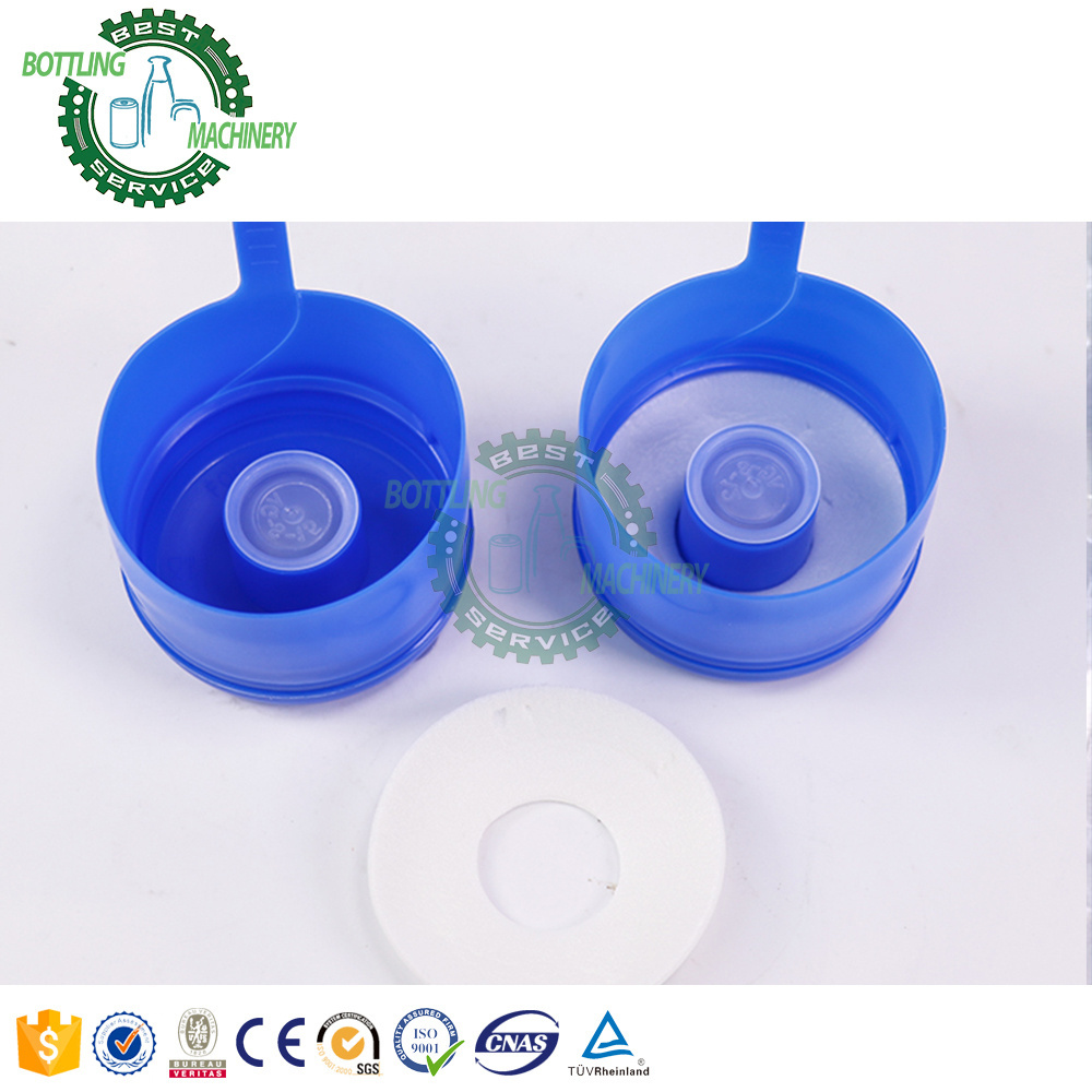 18.9L 19L 20L 5 gallon water bottle barrel drum Non Spill 55mm neck cap lid cover with logo printing