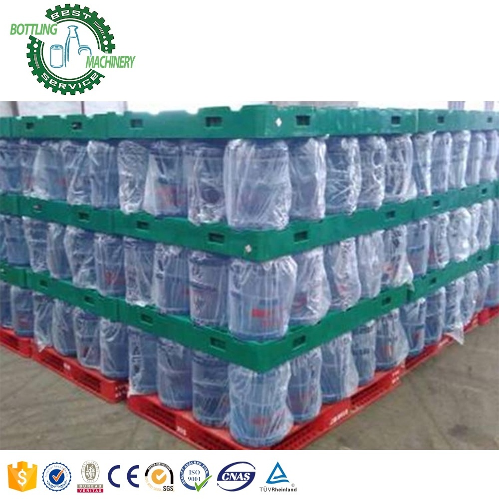 Heavy duty Single faced Four-way Entry 18.9L 19L 20L 5 gallon water bottle barrel drum plastic hdpe rack pallet for storage