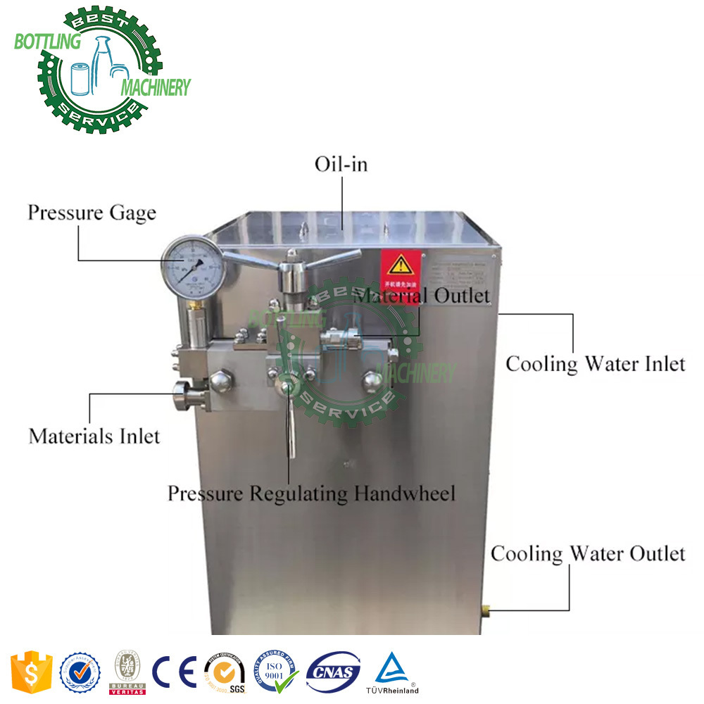 Soy milk juice Ultra High Pressure Homogenizer