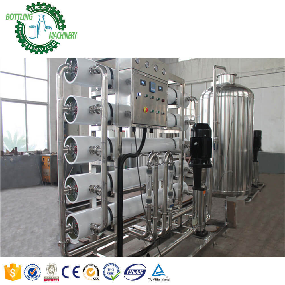 10000LPH 10ton/h FRP 8040 housing SUS304 Silica sand Sodium ion exchanger filter tank RO pure still water purifying machine