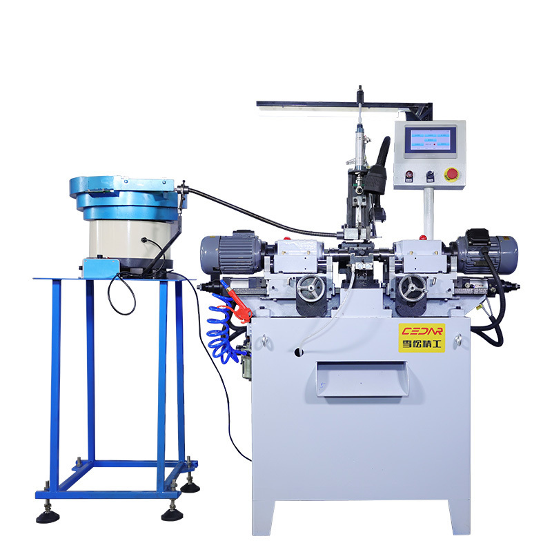 30AC hydraulic pneumatic double-head chamfering machine, suitable for metal furniture