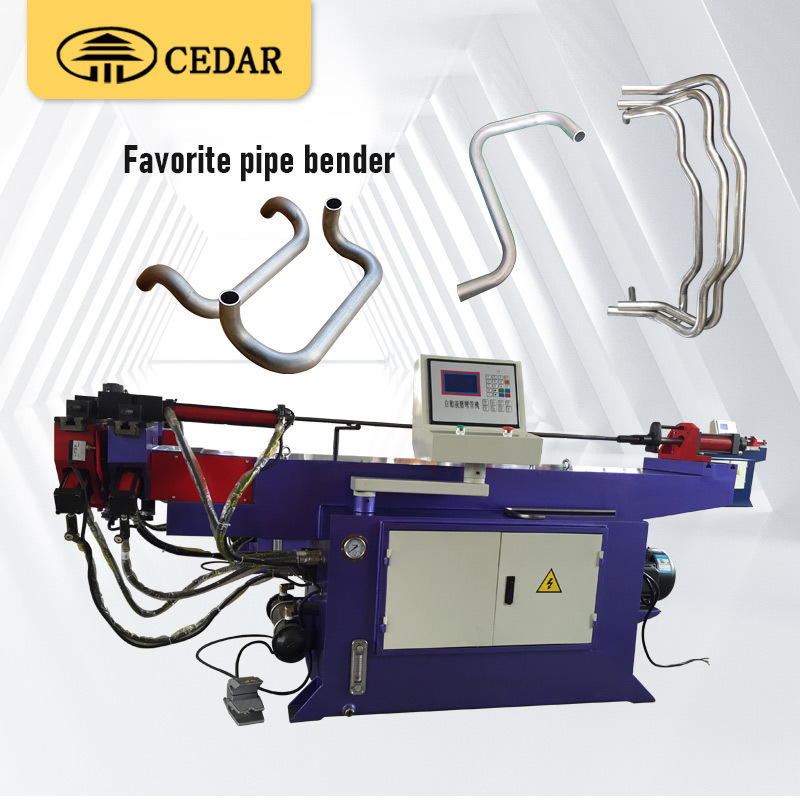 cedar Factory direct sales SB-38NC square tube hydraulic bende steel pipe bender machine