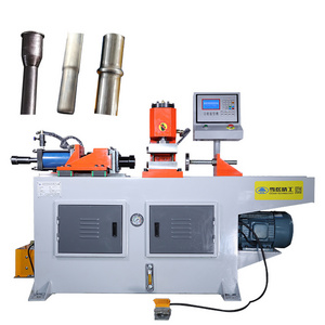 China Suzhou pipe end forming machine taper pipe reducing machine for Reducing Expanding Flanging