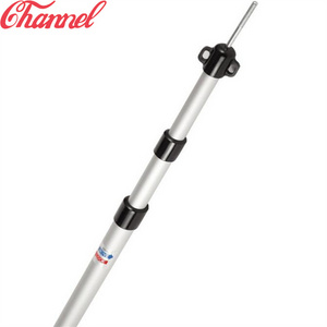 feet telescopic with clutch aluminum telescoping pole twist lock