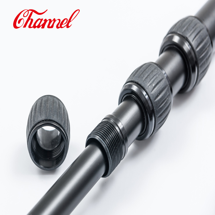 Custom high strength aluminum telescopic pole with twist lock