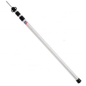 Adjustable telescopic aluminum tarp tent pole for camping