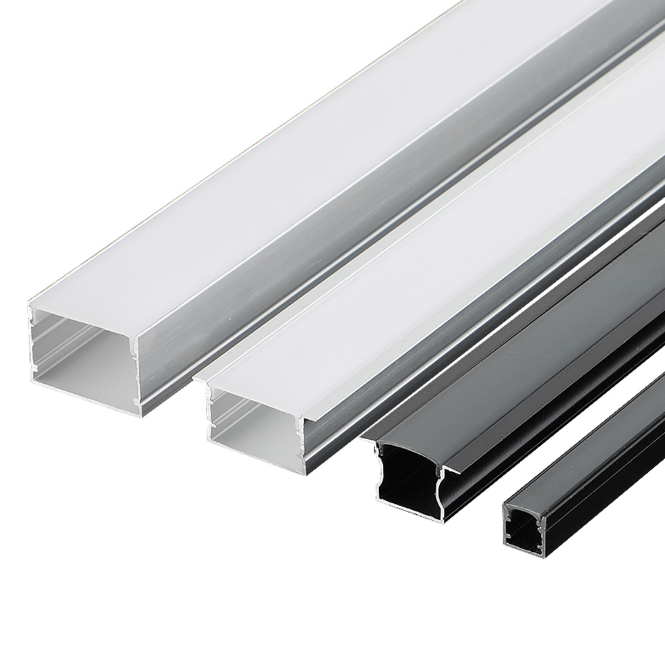 Custom LED aluminum profile 16x16mm 45 degree Corner extrusion channel