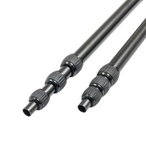 Custom length twist connection lock aluminum telescopic pole tube