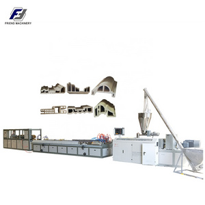 Custom PVC Plastic Profile Extrusion Machine Line