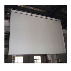 Large size projection screen 180inch 200inch 250inch 300inch 400inch Electric/motorized projector screen with tubular motor