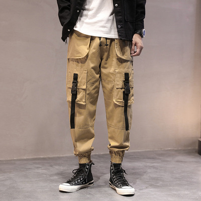 Men Cargo Pants Pockets Street Pants Casual Trousers Mens Black Cargo Pants Sweatpants