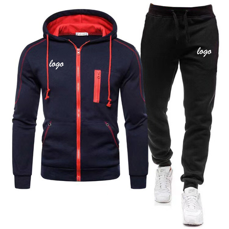 Sportswears Gym Fitness Tech Fleece Training Tracksuits Men Two Piece Set Tracksuit Jogging Suit for Men