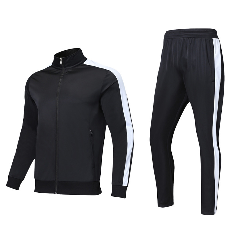 Factory Price Fitted Sweatsuit Custom Sport Jogging Suits Plain Tech Fleece Soccer Tracksuit For Man