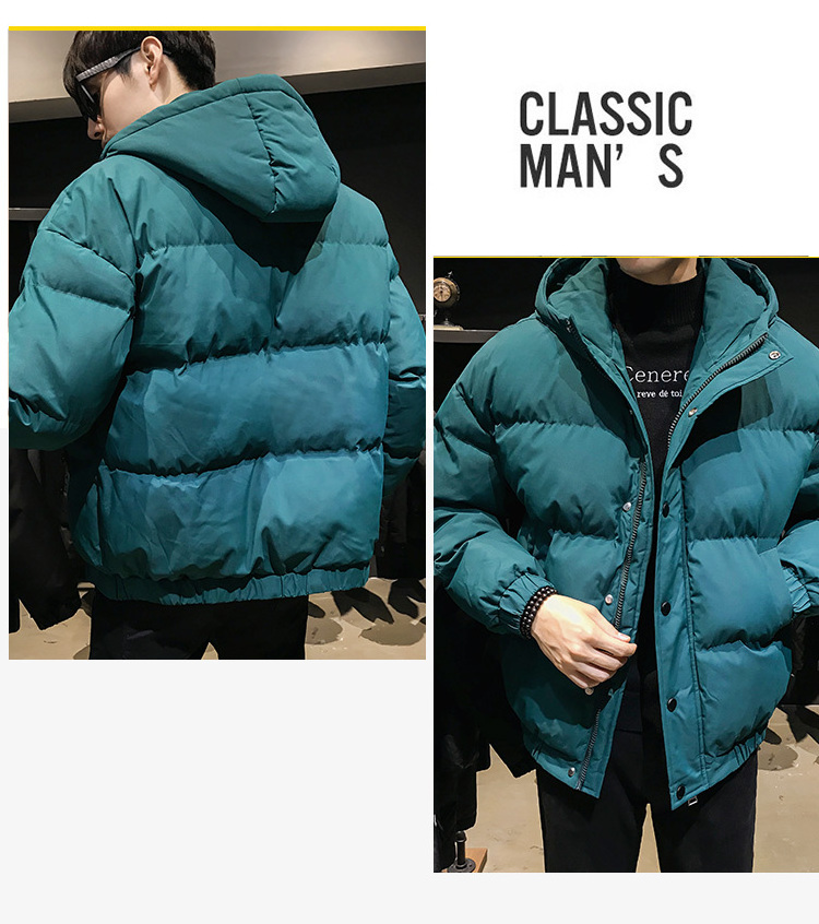 2023 Custom Logo Winter New Puffy Bread Suit Oversize Bubble Coat Puffer Down Jacket With Buttons