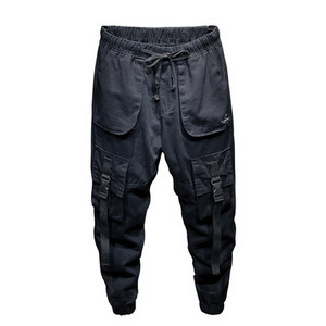 Men Cargo Pants Pockets Street Pants Casual Trousers Mens Black Cargo Pants Sweatpants