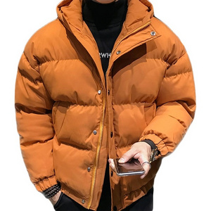 2023 Custom Logo Winter New Puffy Bread Suit Oversize Bubble Coat Puffer Down Jacket With Buttons