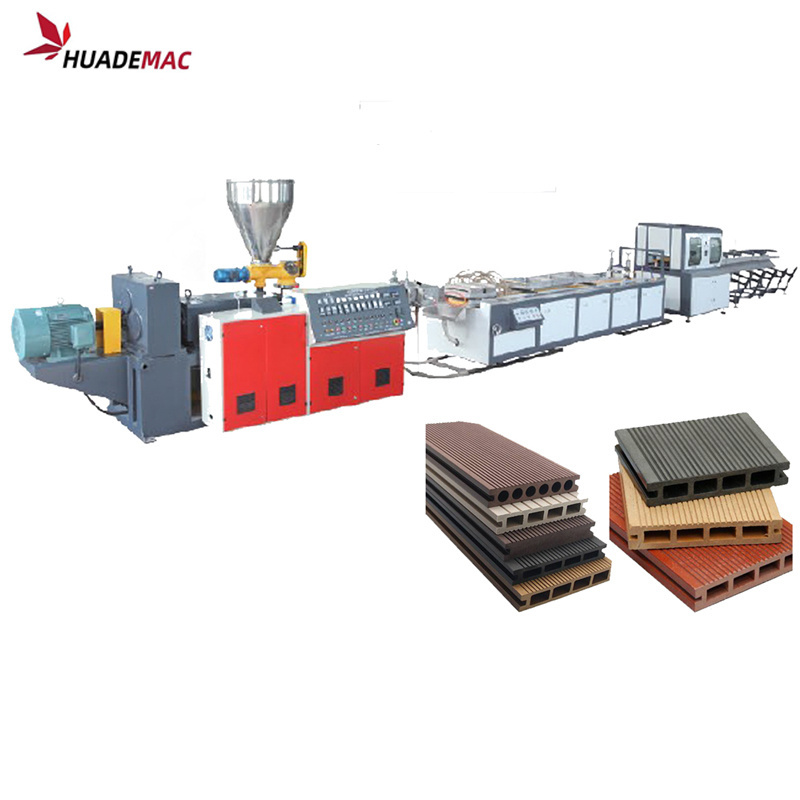 Wood Plastic Composite PVC pipe Production Line WPC profile extrusion machine