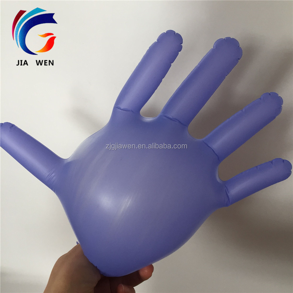 Disposable plastic black tpe poly gloves