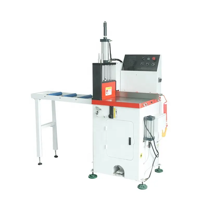 Easy to Operate CE Semi-Automatic Aluminum Cutter With Hidden Saw Blade Pressing Up And Down