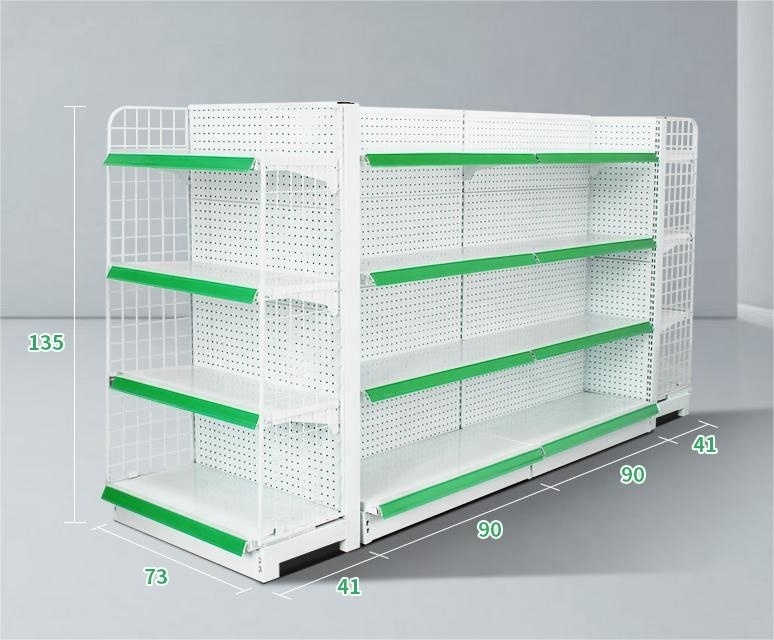 Fashionable Grocery store shelves gondola shelving unit for Supermarket display cloth shelves