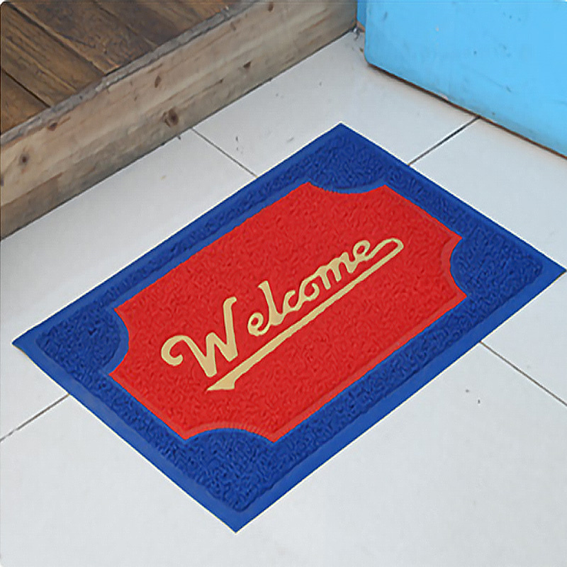 Custom Indoor Door Mat Anti Slip Mats Felt Polyester Door Mat  Printed Carpets and Rugs