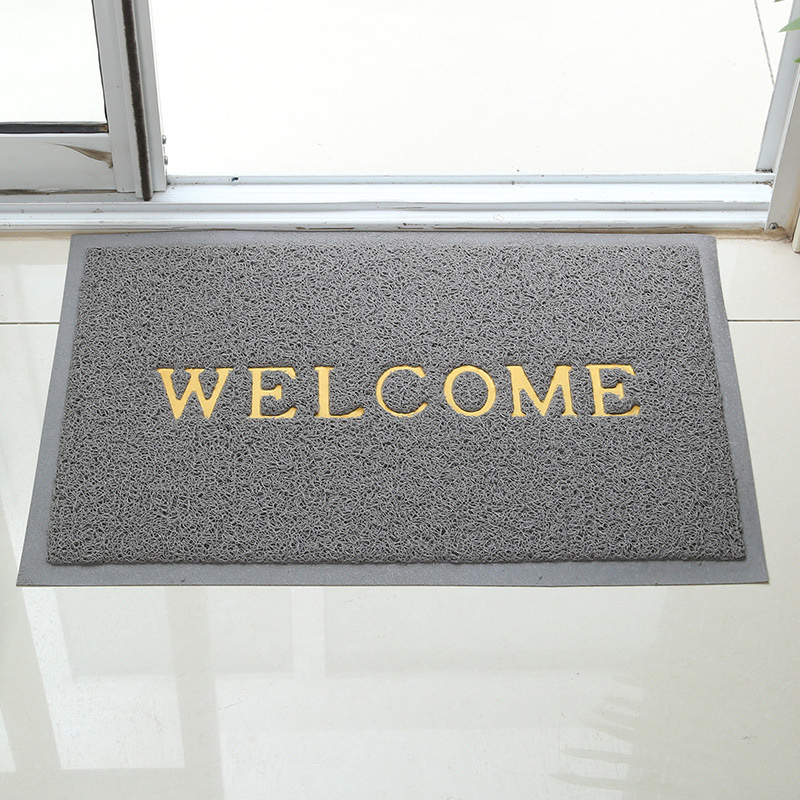 Custom Indoor Door Mat Anti Slip Mats Felt Polyester Door Mat  Printed Carpets and Rugs